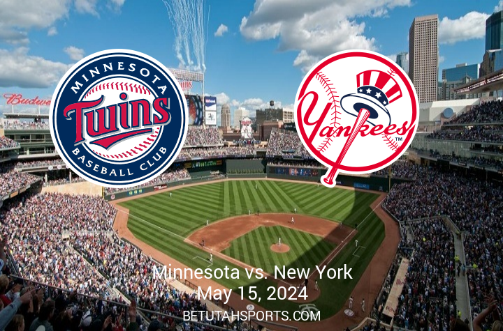 Yankees vs Twins Matchup Analysis Set for May 15, 2024, at Target Field